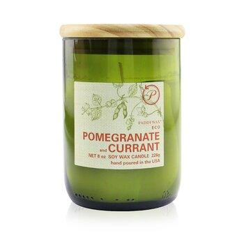 Paddywax Eco Candle - Pomegranate & Currant