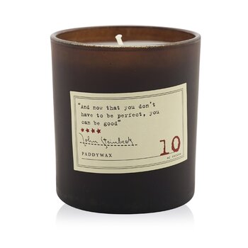 Paddywax Library Candle - John Steinbeck