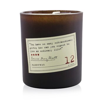 Paddywax Library Candle - Louisa May Alcott