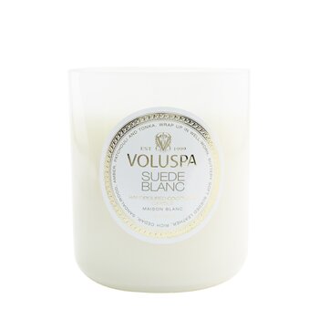 Classic Candle - Suede Blanc
