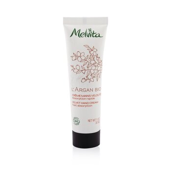Melvita LArgan Bio Velvet Hand Cream - Fast Absorption