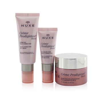 Nuxe My Booster Kit: Creme Prodigieuse Boost Gel Cream 40ml + Creme Prodigieuse Boost Eye Balm Gel 15ml + Creme Prodigieuse Boost Night Recovery Oil Balm 50ml