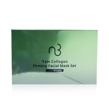 Natural Beauty Yam Collagen Firming Facial Mask Set - Anti-Wrinkle