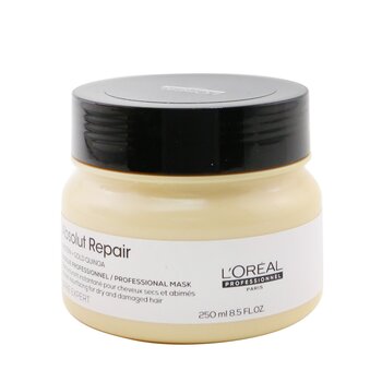 LOreal Professionnel Serie Expert - Absolut Repair Gold Quinoa + Protein Instant Resurfacing Mask (For Dry and Damaged Hair)