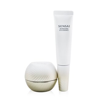 Kanebo Sensai Total Eye Treatment Set: Refreshing Eye Essence + Melty Rich Eye Cream