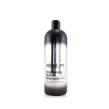 Label.M Brightening Blonde Shampoo (Gently Cleanses and Strengthens, Brightens Colour For Glistening Blonde Tones)