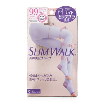 SlimWalk Beautiful Butt Spats Sleep Compression Spats - # Lavender (Size: M-L)