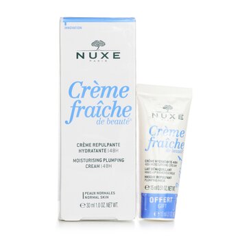 Nuxe Creme Fraiche De Beaute 48HR Moisturising Plumping Cream Gift Set (For Normal Skin)