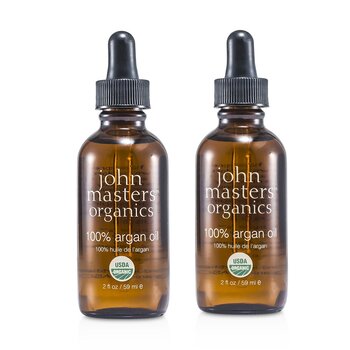 John Masters Organics 100% Argan Oil AO Duo Pack