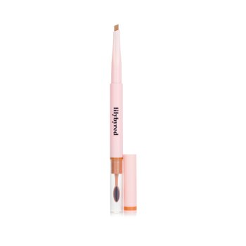 Lilybyred Hard Flat Brow Pencil - # 01 Light Brown