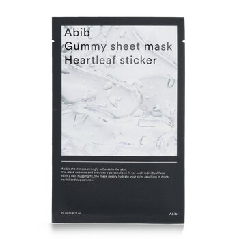 Gummy Sheet Mask - Heartleaf Sticker