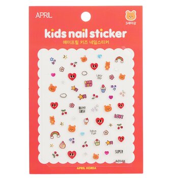 April Korea April Kids Nail Sticker - # A014K