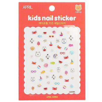 April Korea April Kids Nail Sticker - # A019K