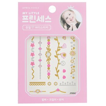 April Korea Princess Jewel Body Sticker - # JT004K