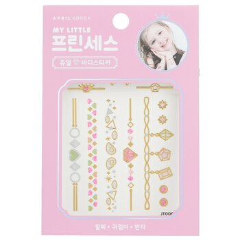 April Korea Princess Jewel Body Sticker - # JT006K