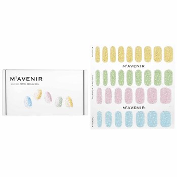 Mavenir Nail Sticker (Assorted Colour) - # Pastel Cereal Nail