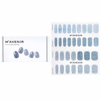Mavenir Nail Sticker (Blue) - # Daily Knit Nail