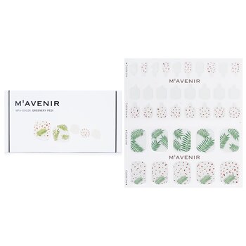 Mavenir Nail Sticker (Patterned) - # Greenery Pedi