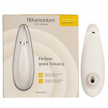 WOMANIZER Premium 2 Clitoral Stimulator - # Warm Gray