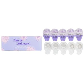 Miche Bloomin Quarter Veil 1 Day Color Contact Lenses (106 Shell Moon) - 0.00