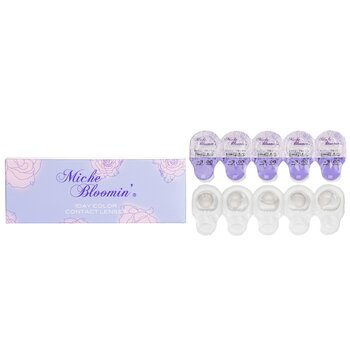 Miche Bloomin Quarter Veil 1 Day Color Contact Lenses (106 Shell Moon) - - 3.00