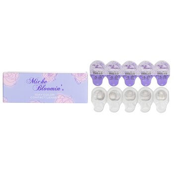Miche Bloomin Quarter Veil 1 Day Color Contact Lenses (106 Shell Moon) - - 5.00