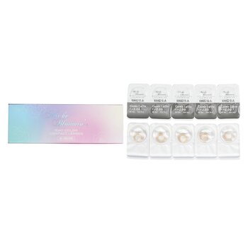 Miche Bloomin Iris Glow 1 Day Color Contact Lenses (502 Cosmic Latte) - - 2.00