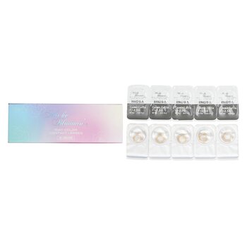 Miche Bloomin Iris Glow 1 Day Color Contact Lenses (502 Cosmic Latte) - - 2.50