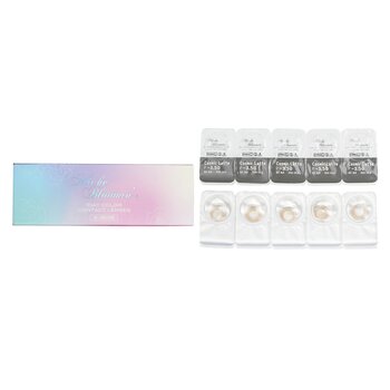 Miche Bloomin Iris Glow 1 Day Color Contact Lenses (502 Cosmic Latte) - - 3.50
