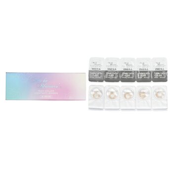 Miche Bloomin Iris Glow 1 Day Color Contact Lenses (502 Cosmic Latte) - - 5.00