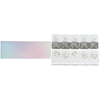 Miche Bloomin Iris Glow 1 Day Color Contact Lenses (506 Opal Gray) - - 4.50