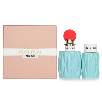 Miu Miu Eau De Parfum Spray Set: