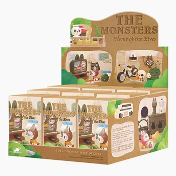 Popmart THE MONSTERS Home of the Elves Series Prop (Case of 9 Blind Boxes)