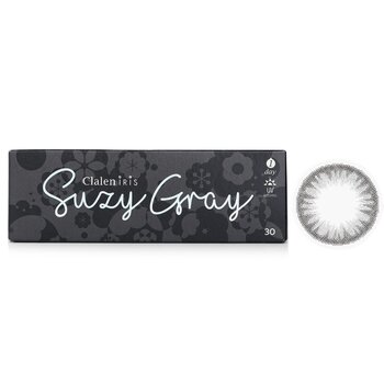 1 Day Iris Suzy Gray Color Contact Lenses - - 3.50
