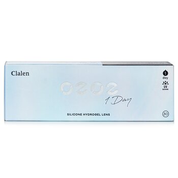 Clalen 1 Day O2O2 Clear Contact Lenses -2.00