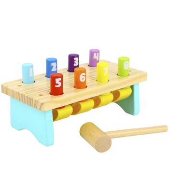 Tooky Toy Co WOODEN KNOCK BENCH