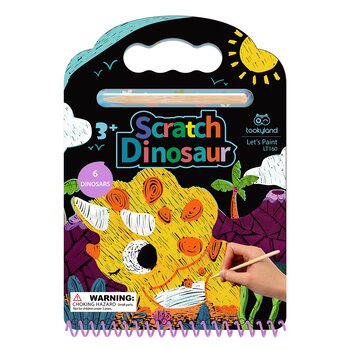 Tookyland Scratch Book-Dinosaur