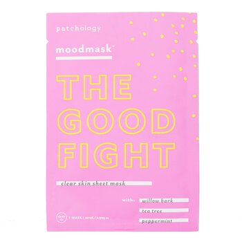 Patchology Moodmask The Good Fight Clear Skin Sheet Mask