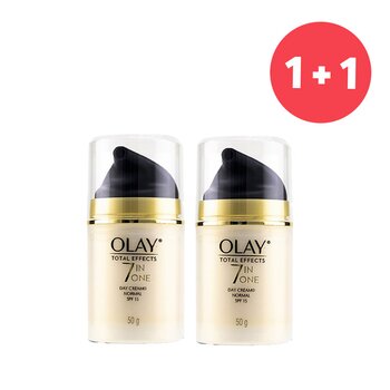 Olay 【1+1 Set】Total Effects 7 in 1 Normal Day Cream SPF 15