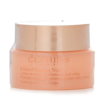 Clarins Extra Firming Nuit Wrinkle Control, Regenerating Night Silky Cream (All Skin Type) (Box Damaged)