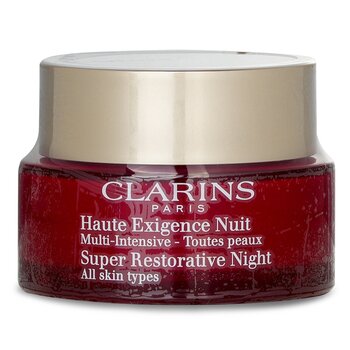 Clarins スープラ ナイト ウェア (Box Slightly Damaged) (Super Restorative Night Age Spot Correcting Replenishing Cream (Box Slightly Damaged))