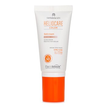 Heliocare by Cantabria Labs Heliocare 360 Color Gel Cream SPF 50 - # Brown