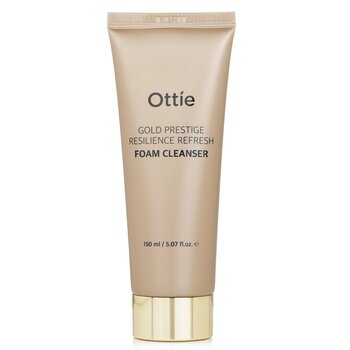 Ottie ゴールド プレステージ レジリエンス リフレッシュ フォーム クレンザー (Gold Prestige Resilience Refresh Foam Cleanser)