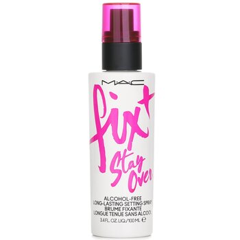 MAC フィックスプラス ステイ オーバー アルコールフリー 長時間持続 セッティングスプレー 箱なし (Fix+ Stay Over Alcohol Free Long Lasting Setting Spray (Unboxed))