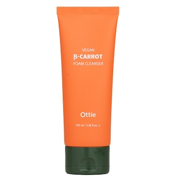Ottie ビーガン ベータ-キャロット フォーム クレンザー (Vegan Beta-Carrot Foam Cleanser)