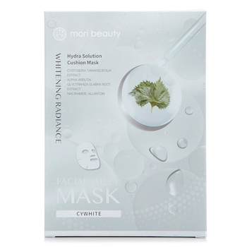 mori beauty by Natural Beauty ハイドラ ソリューション クッション マスク (ホワイトニング ラディアンス) (Hydra Solution Cushion Mask (Whitening Radiance))