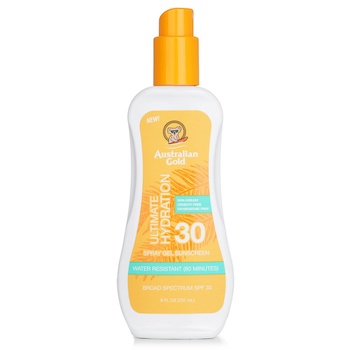 Australian Gold スプレー ジェル サンスクリーン SPF 30 (アルティメット ハイドレーション) (Spray Gel Sunscreen SPF 30 (Ultimate Hydration) (Exp. Date 01 Mar 2026))