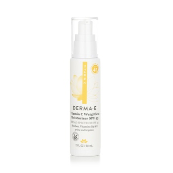 Derma E ビタミン C ウェイトレス モイスチャライザー SPF 45 (Vitamin C Weightless Moisturizer SPF 45 (Exp.Date 31 Jan 2027))