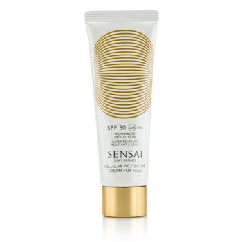 顔SPF30用センサイシルキーブロンズセルラープロテクティブクリーム