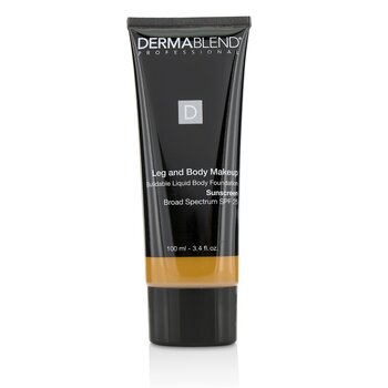 レッグとボディメイクアップビルド可能なリキッドボディファンデーション日焼け止めブロードスペクトラムSPF25-＃タンゴールデン65N